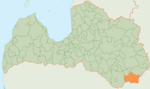 Krāslavas novada karte